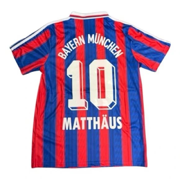 Bayern Munich retro jersey. Matthaus soccer football jersey - Picture 2 of 3